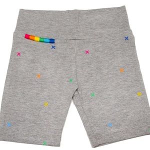 FLOWERS BY ZOE biker shorts